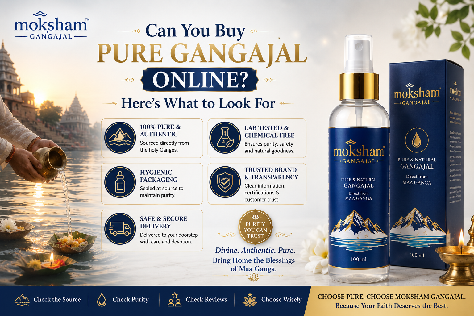 Can You Buy Pure Gangajal Online? Here’s What to Look For