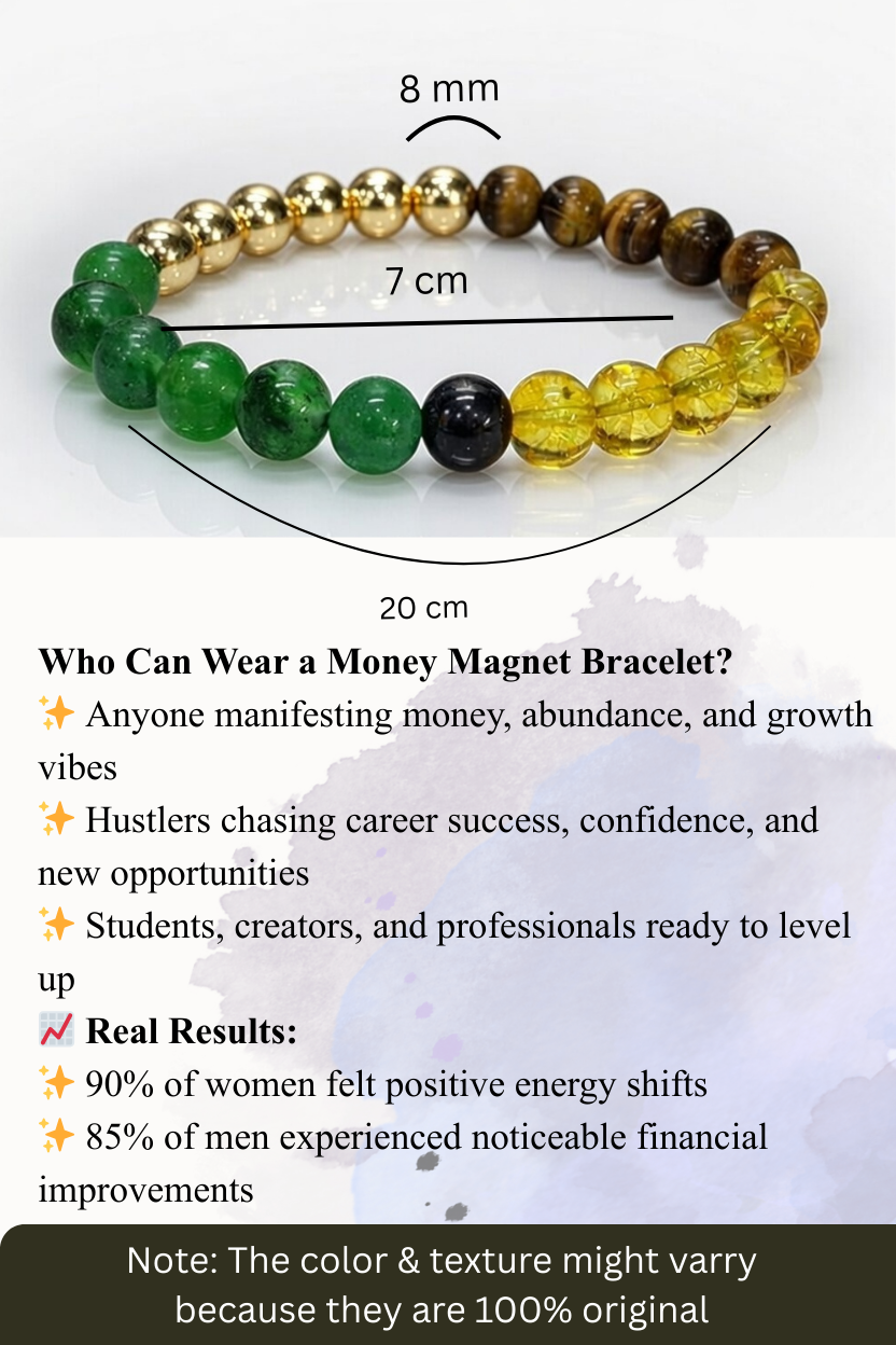 The Moksham Money Magnet Bracelet