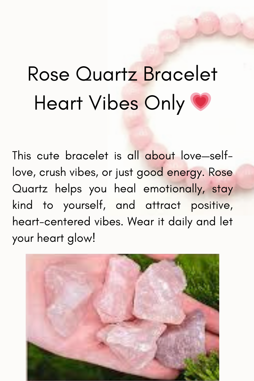 The Moksham Rose Quartz Bracelet