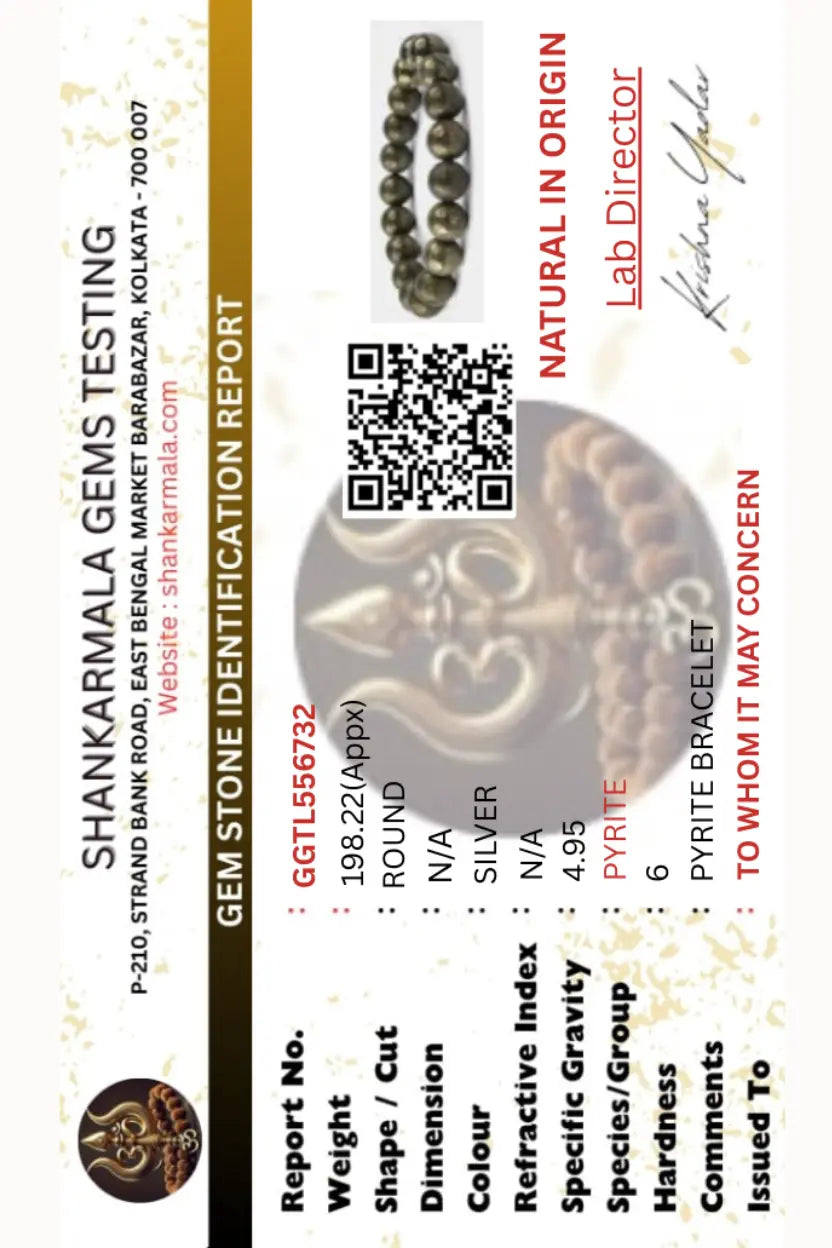 The Moksham Super Raw Pyrite & Rose Quartz Combo Bracelet