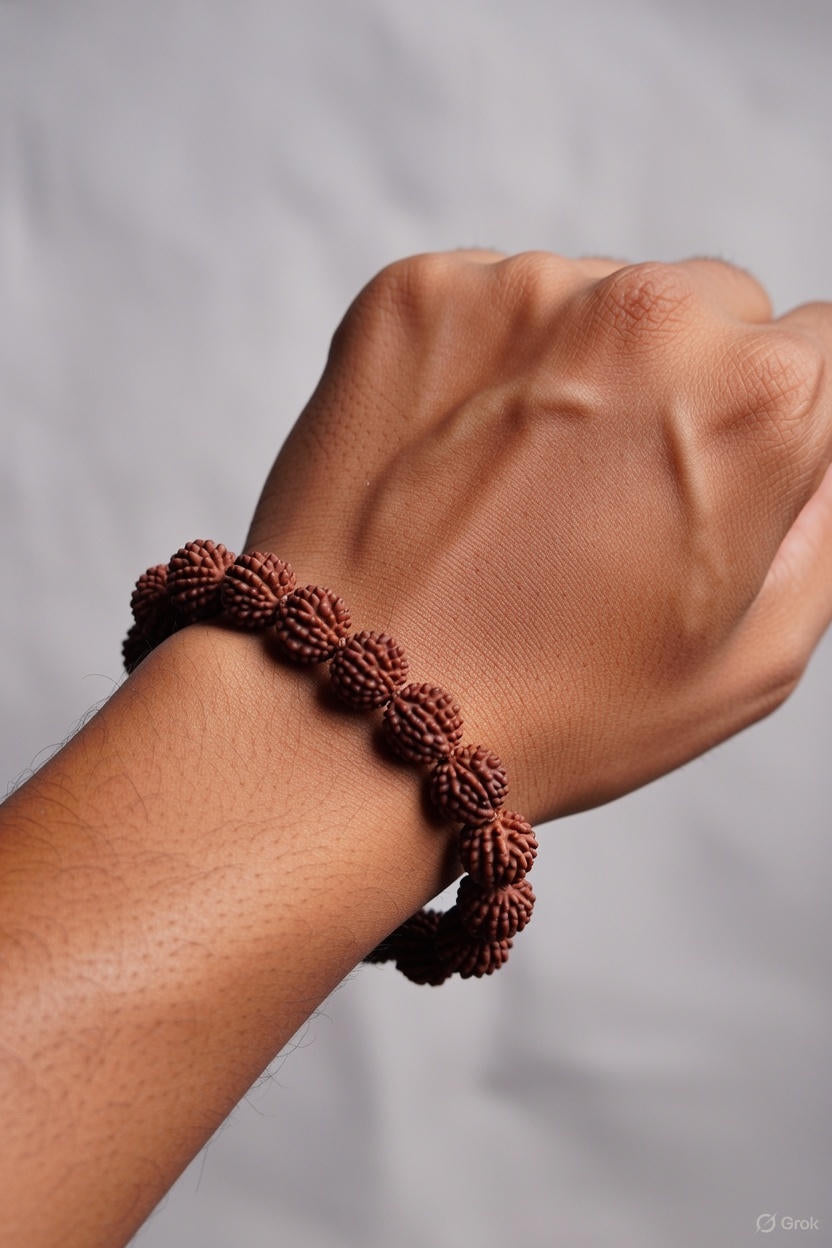 The Moksham 5 Mukhi Rudraksha Bracelet