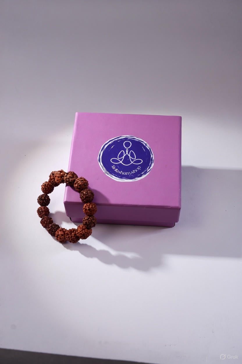 The Moksham 5 Mukhi Rudraksha Bracelet