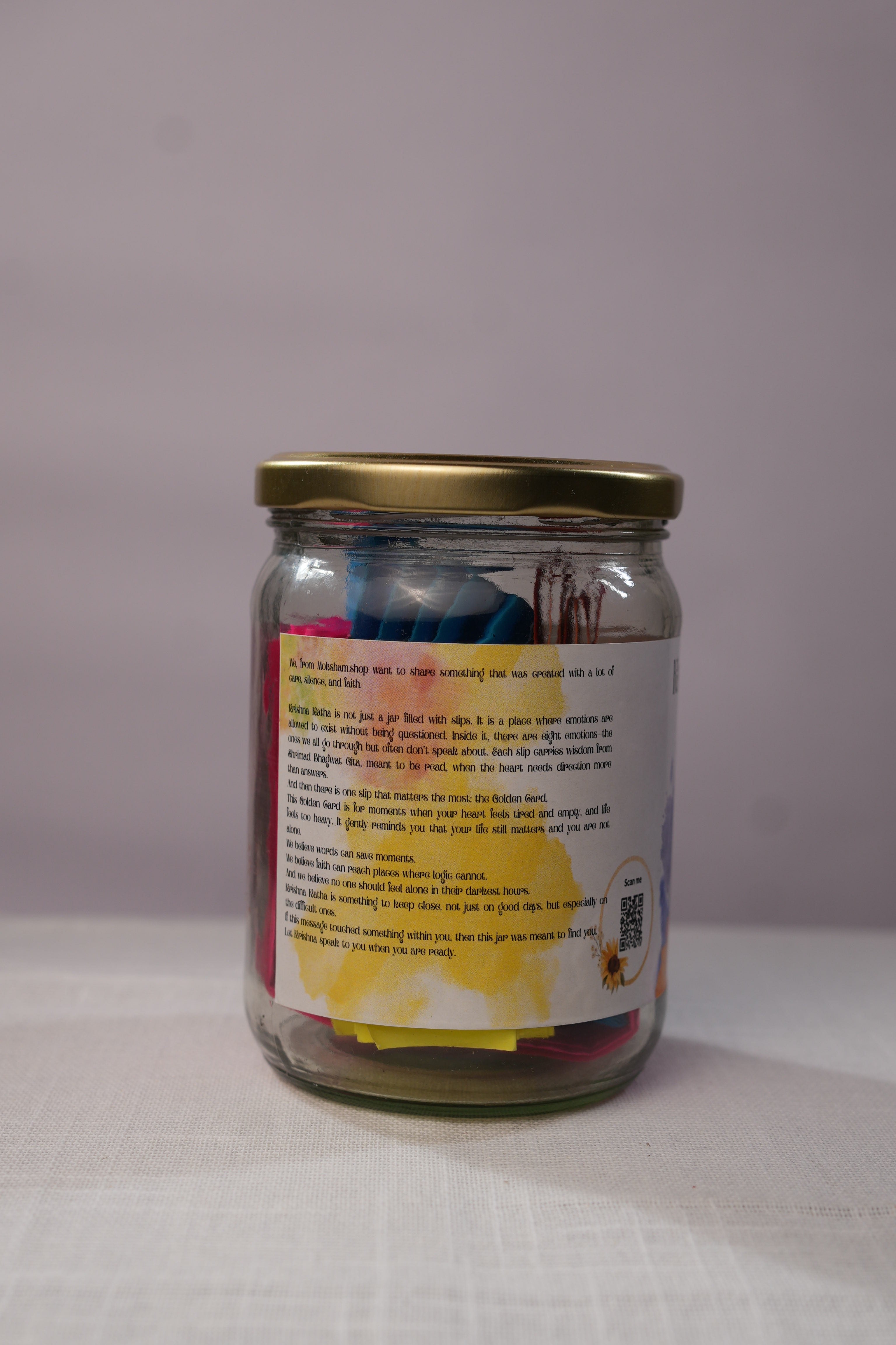 Krishna Katha: Bhagavad Gita Wisdom Jar