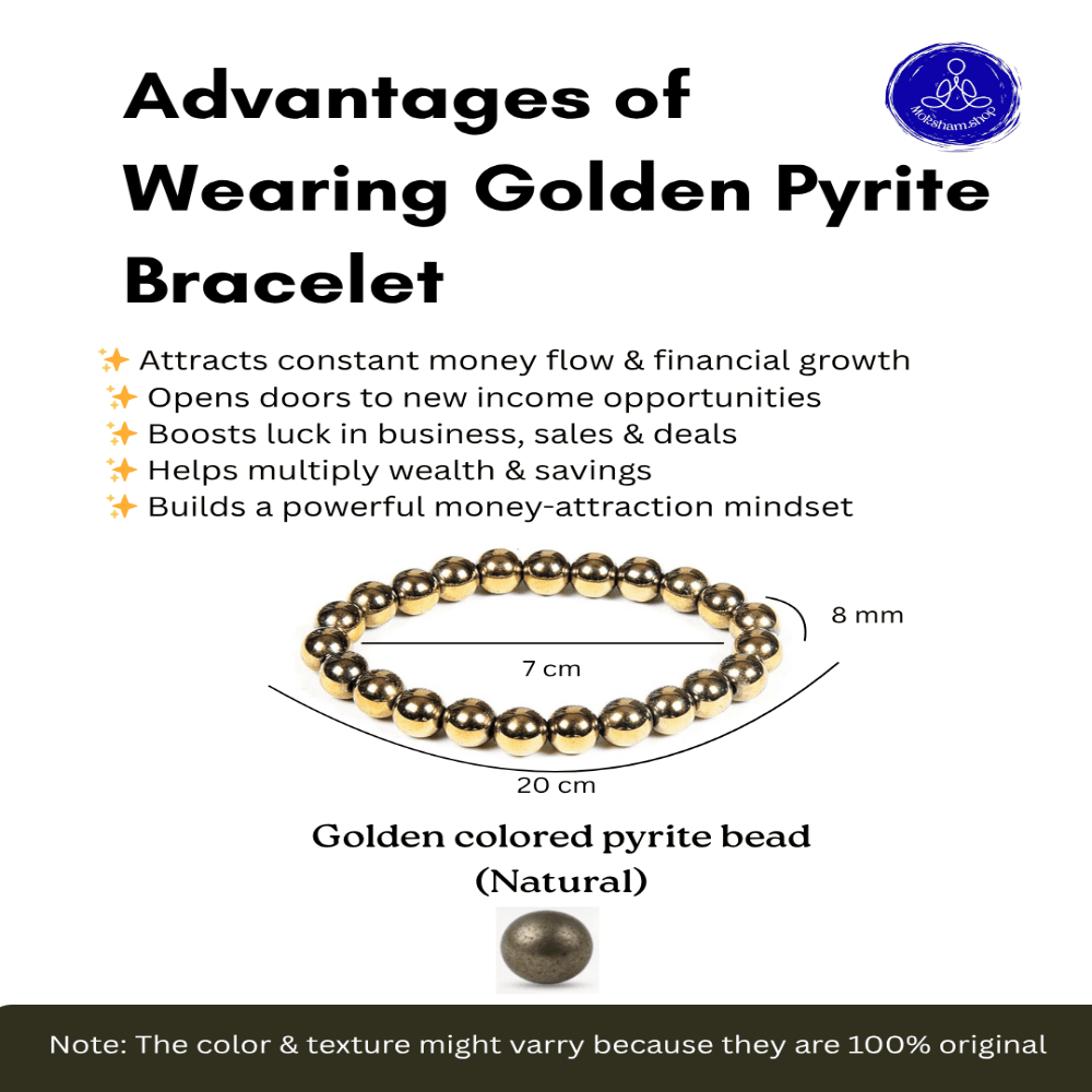 Dhanyog & Golden Pyrite Combo