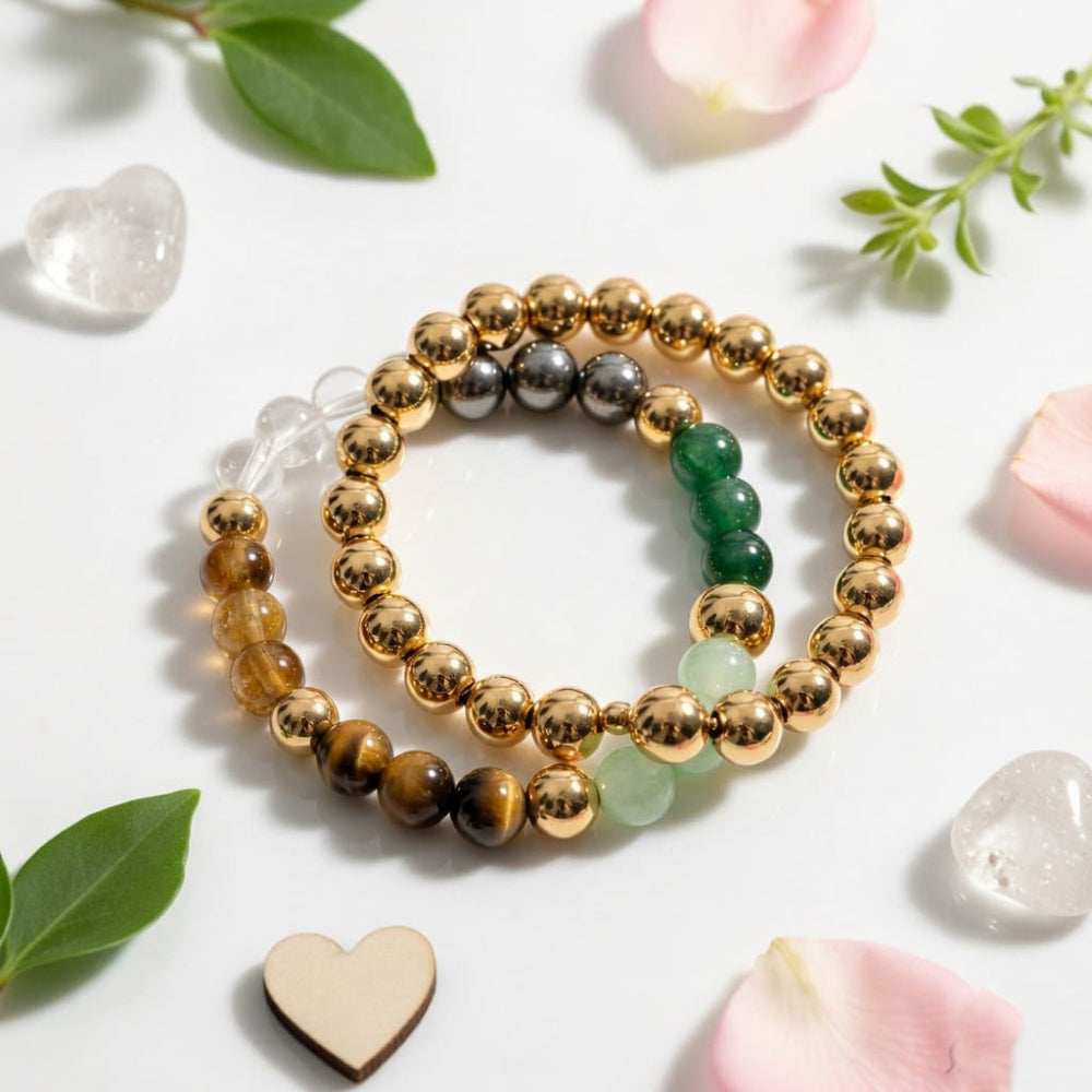 Dhanyog & Golden Pyrite Combo