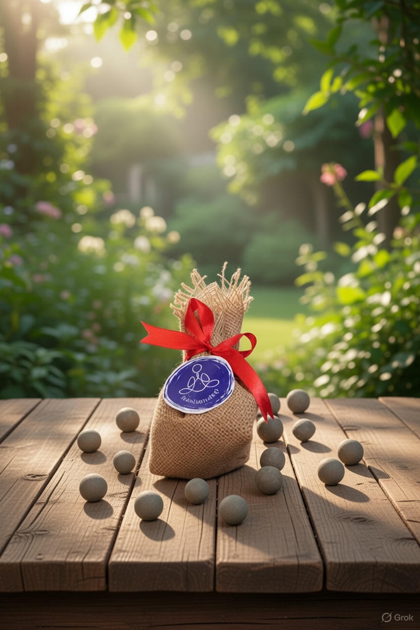 Sacred Ganga Soil Clay Balls – Authentic Ganga Mitti