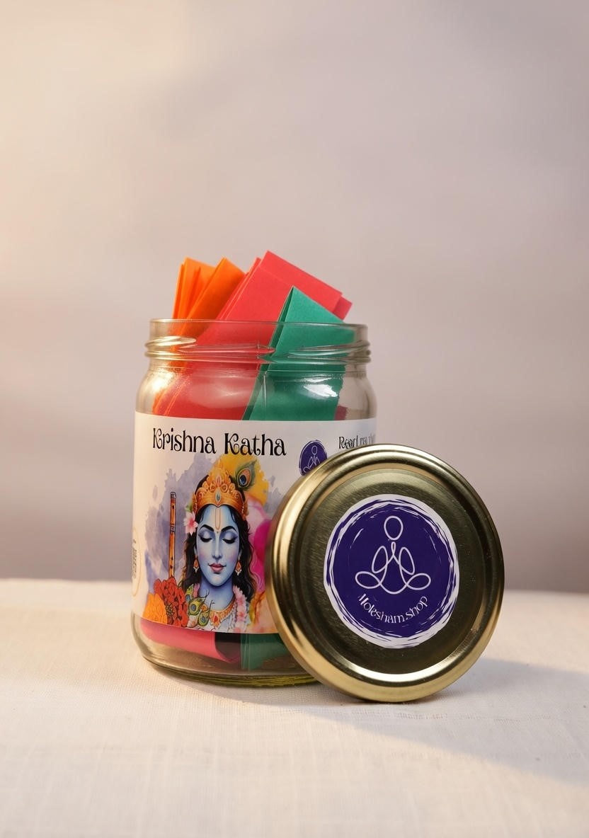 Krishna Katha: Bhagavad Gita Wisdom Jar