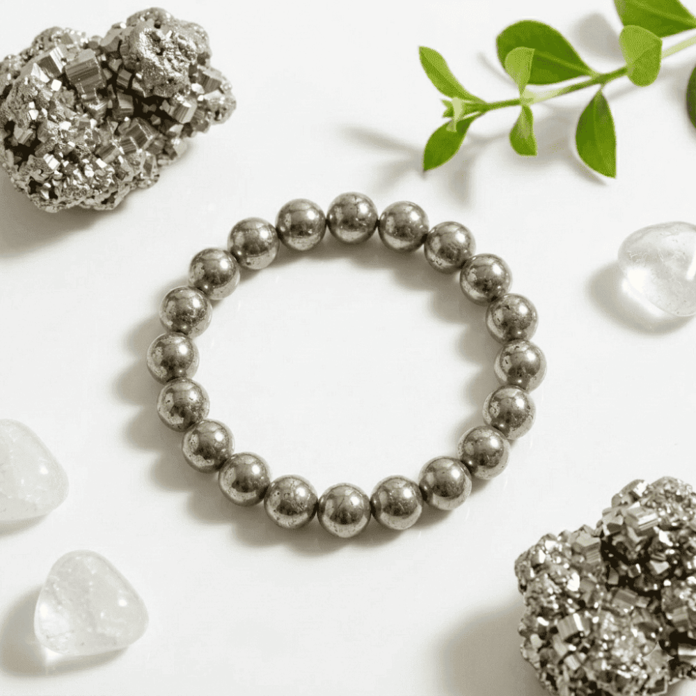 Raw Pyrite Bracelet