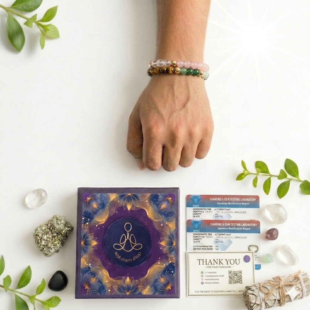Dhanyog & Rose Quartz Combo