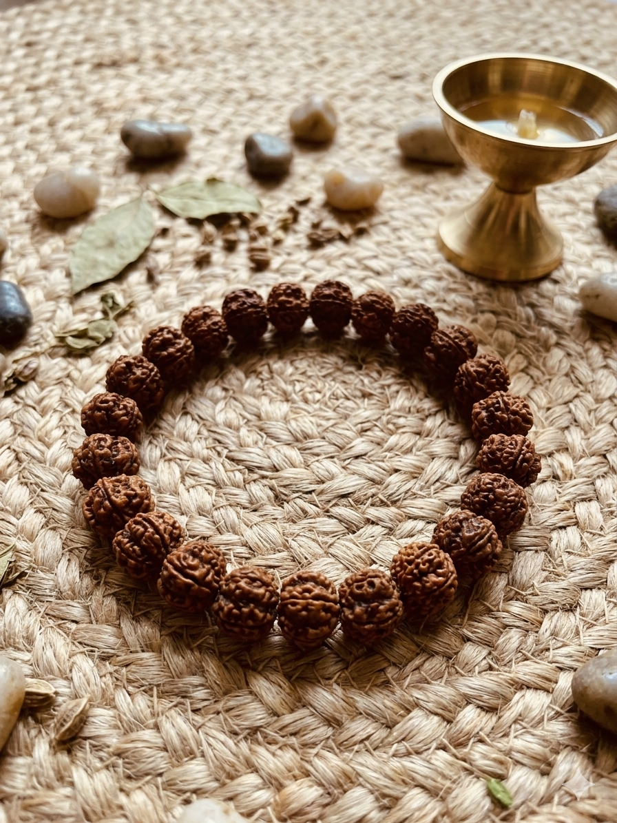 5 Mukhi Rudraksha Bracelet
