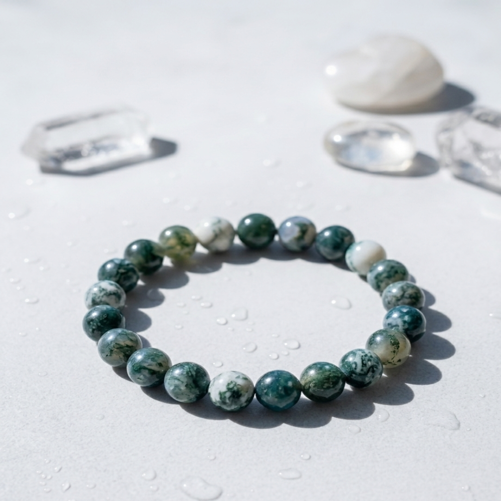 Tree Agate Bracelet