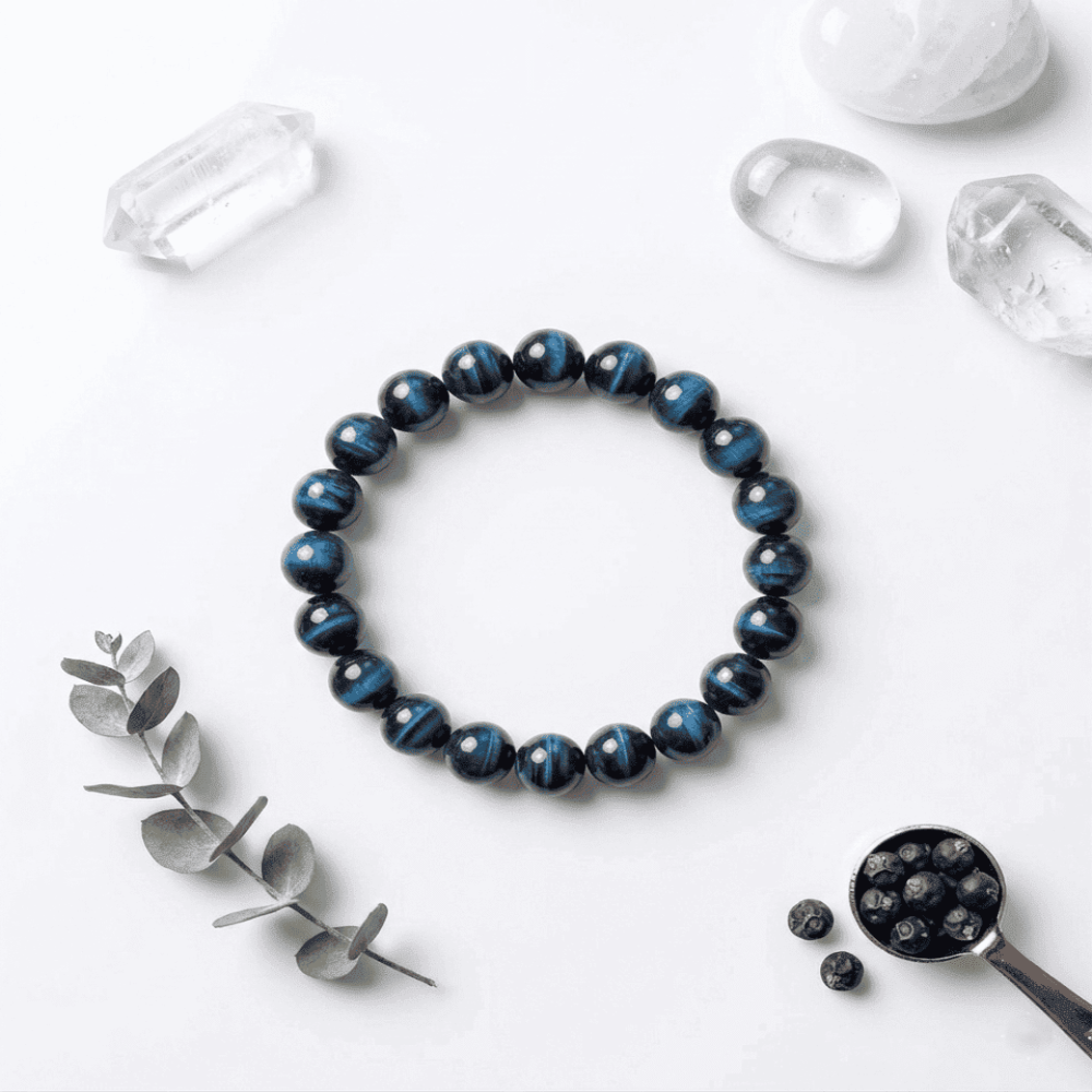 Blue Tiger Eye Bracelet