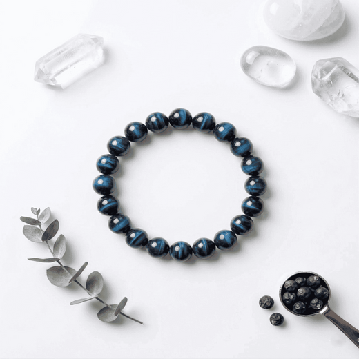Blue Tiger Eye Bracelet