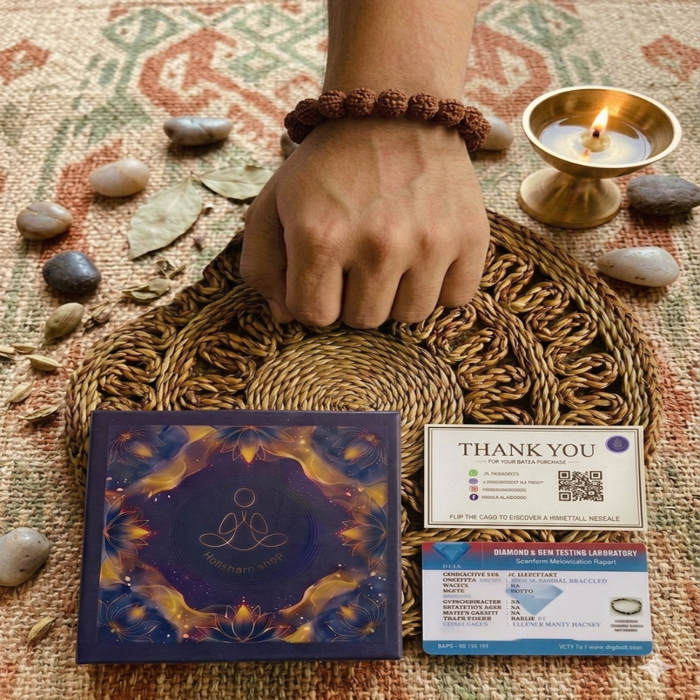 5 Mukhi Rudraksha Bracelet