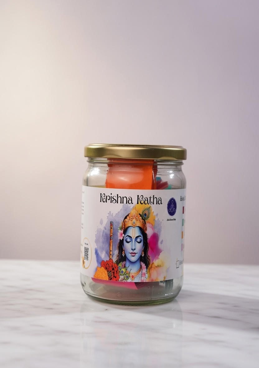Krishna Katha: Bhagavad Gita Wisdom Jar