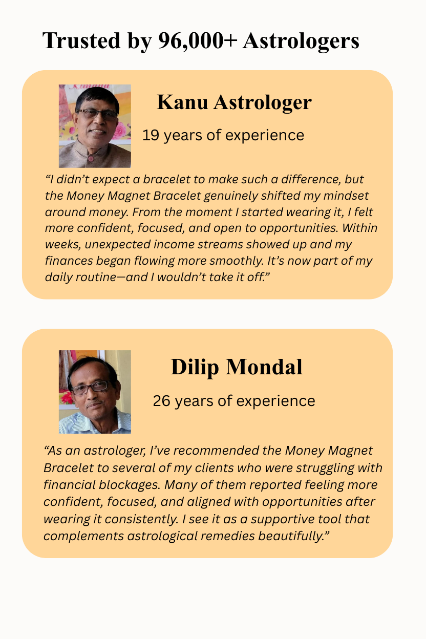 The Moksham Money Magnet Bracelet