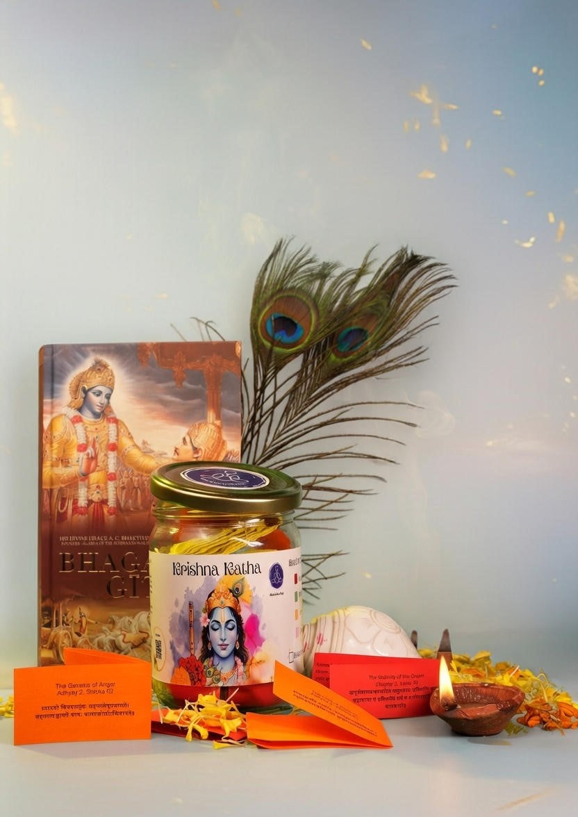 Krishna Katha: Bhagavad Gita Wisdom Jar